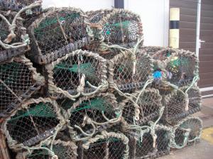 Lobster Pots on Scarborough Harbour